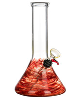 8" Raked Beaker Water Pipe - Discreet Smoker